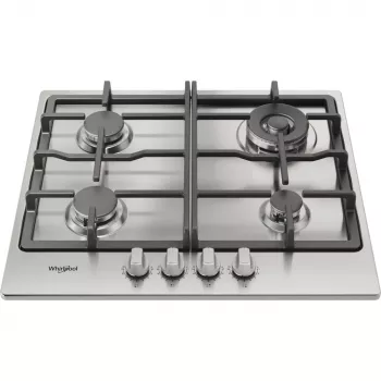 Whirlpool TGML 661 IX R acciaio inox da incasso 58 cm gas 4 zone