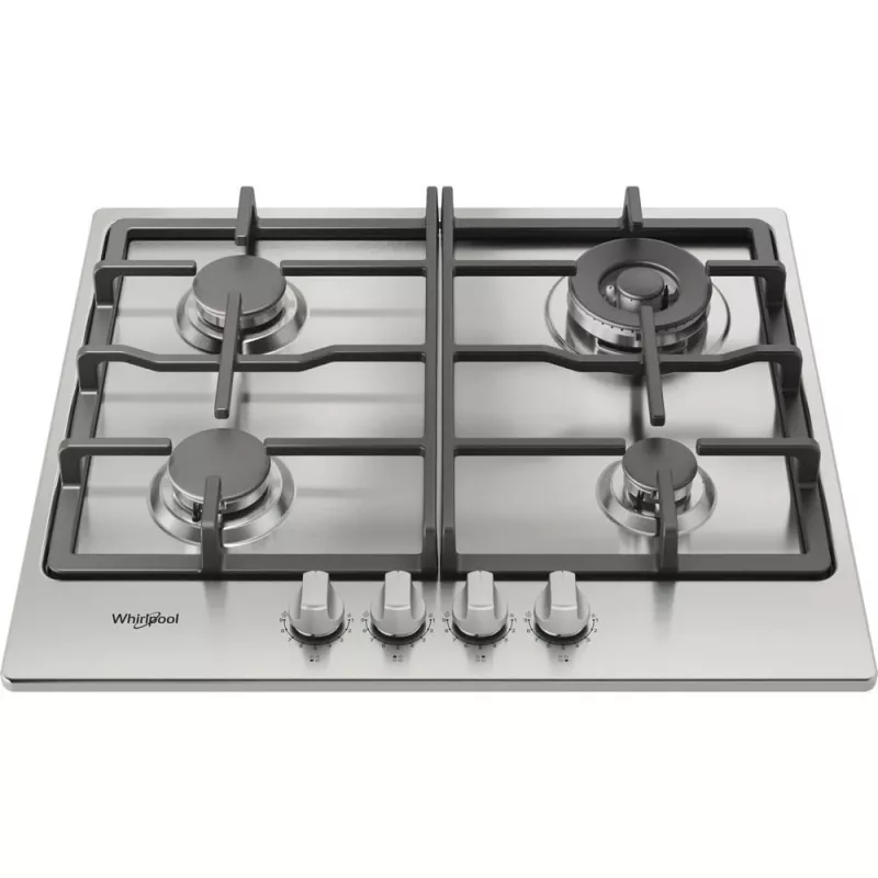Whirlpool TGML 661 IX R acciaio inox da incasso 58 cm gas 4 zone