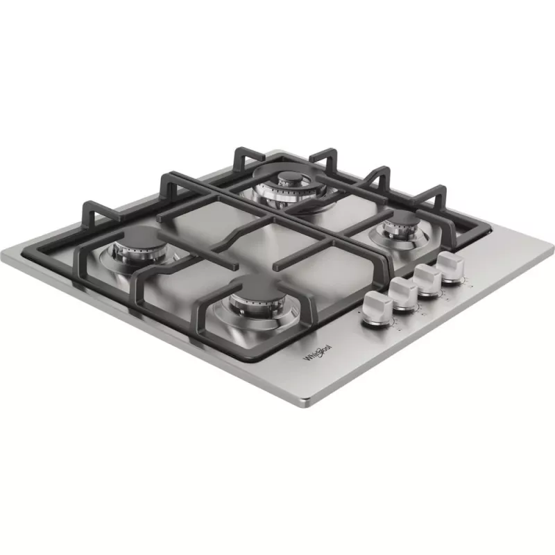 Whirlpool TGML 661 IX R acciaio inox da incasso 58 cm gas 4 zone