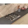 Whirlpool TGML 661 IX R acciaio inox da incasso 58 cm gas 4 zone