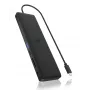 ICY BOX 11-in-1 docking station mobile con uscita video tripla