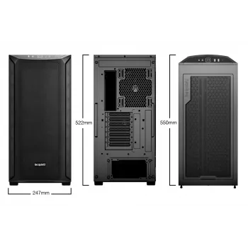 Case PC be quiet! Shadow Base 800 Midi Tower nero
