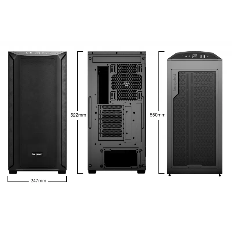 Case PC be quiet! Shadow Base 800 Midi Tower nero