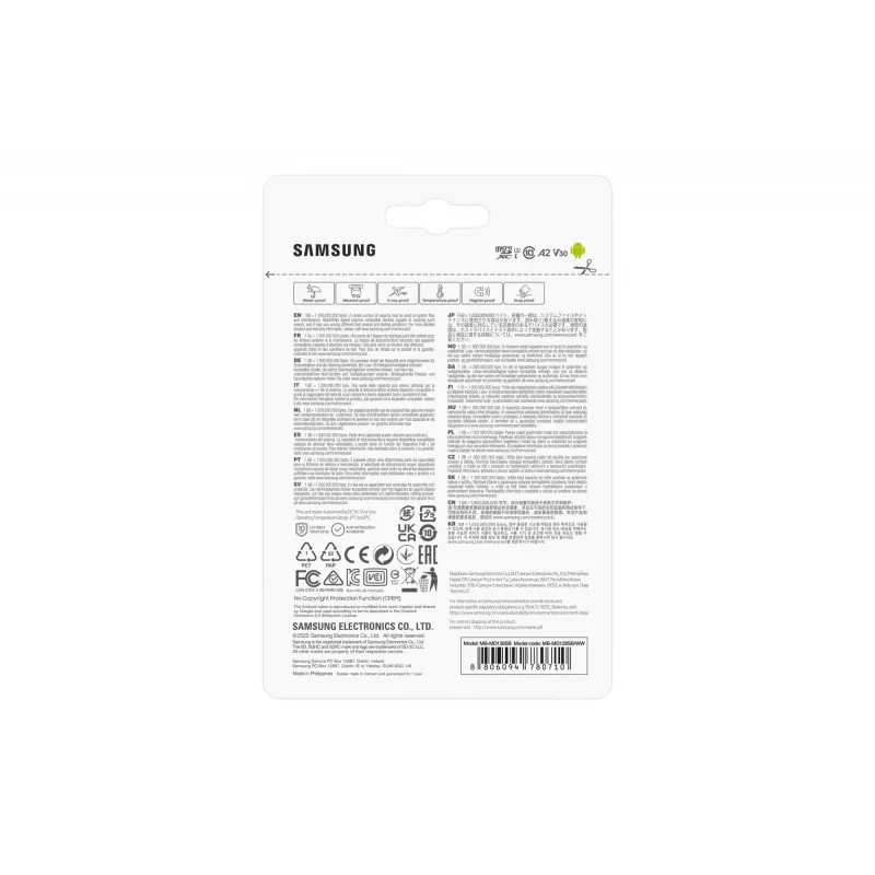 Samsung MB-MD128S 128 GB MicroSDXC UHS-I Class 10