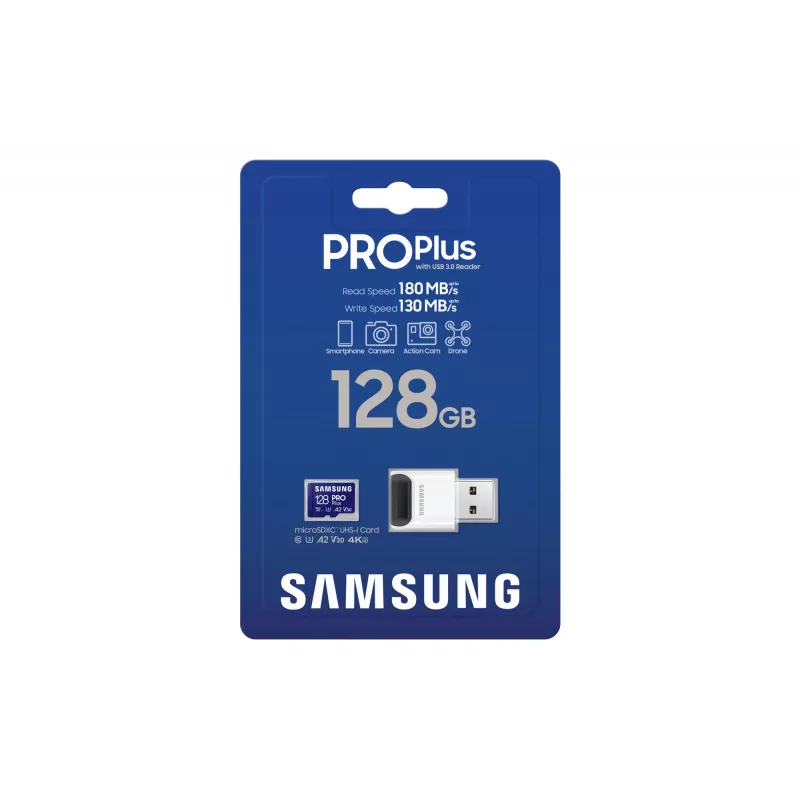 Samsung MB-MD128S 128 GB MicroSDXC UHS-I Class 10