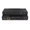 DIGITUS HDBaseT KVM Extender Set - 150m 4K/60Hz USB 1.1 PoC IR nero