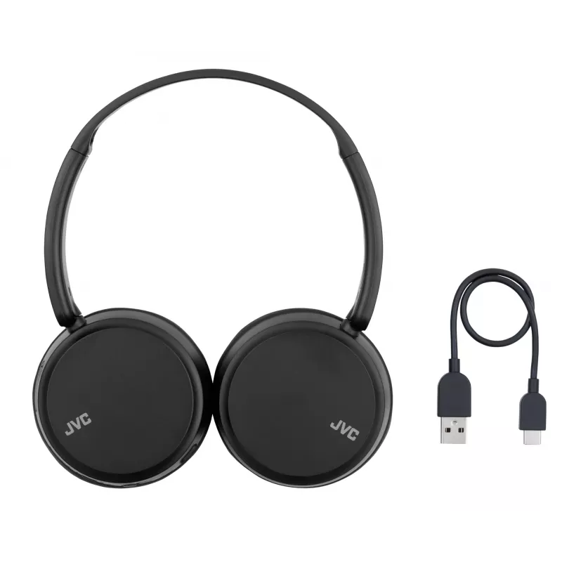 JVC Deep Bass Bluetooth On-Ear nero, wireless, chiamate/musica, 20 - 20000 Hz, 157 g, headset, nero