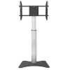 Techly ICA-TR39 supporto TV da pavimento, 32-70 pollici, 40 kg, VESA 800x400, nero/argento