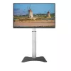Techly ICA-TR39 supporto TV da pavimento, 32-70 pollici, 40 kg, VESA 800x400, nero/argento
