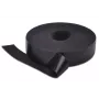 DIGITUS nastro a velcro, 20 mm di larghezza per cablaggio strutturato, rotolo da 10 m, colore nero