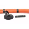 DIGITUS nastro a velcro, 20 mm di larghezza per cablaggio strutturato, rotolo da 10 m, colore nero