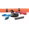 DIGITUS nastro a velcro, 20 mm di larghezza per cablaggio strutturato, rotolo da 10 m, colore nero