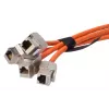 DIGITUS nastro a velcro, 20 mm di larghezza per cablaggio strutturato, rotolo da 10 m, colore nero