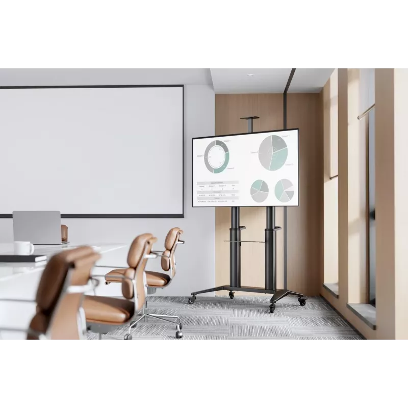 Digitus carrello collaborativo DA-90452 peso massimo 140 kg dimensione schermo 70-120 pollici