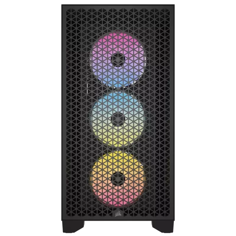 CORSAIR case PC mid-tower - 3000d RGB Airflow - nero