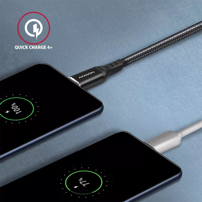 Cavo USB Axagon BUCM-CM10AB 1m USB 2.0 USB C nero