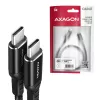 Cavo USB Axagon BUCM-CM10AB 1m USB 2.0 USB C nero