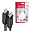 Cavo USB Axagon BUCM-CM20TB 1,1m PD 60W 3A nero