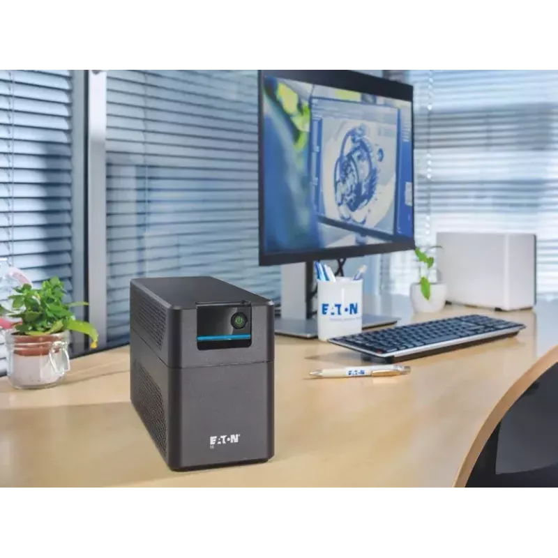 UPS tower Eaton 5E Gen2 550 line-interactive 0,55 kVA (300 W), 4 uscite C13, nero
