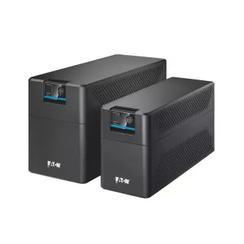 UPS tower Eaton 5E Gen2 550 line-interactive 0,55 kVA (300 W), 4 uscite C13, nero