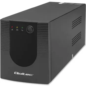 Qoltec 53777 UPS line-interactive 2 kVA 1200 W 4 prese AC
