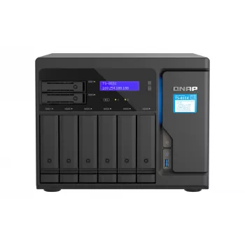 QNAP TS-855X SAN tower Intel Atom® C5125 8 GB DDR4 0 TB QNAP QTS nero