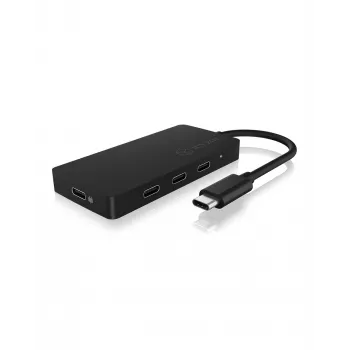 ICY BOX IB-HUB1429-CPD USB 3.2 Gen 2 (3.1 Gen 2) Type-C 10000 Mbit/s nero