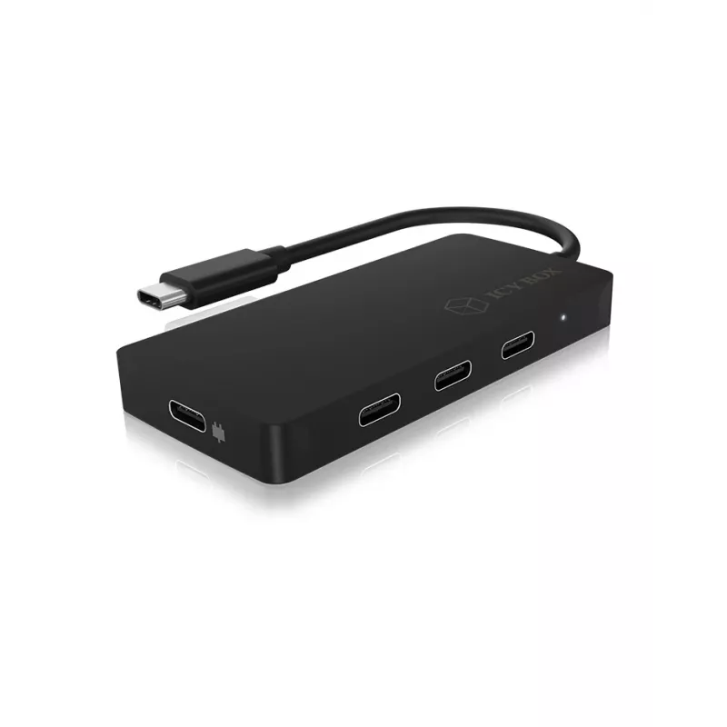 ICY BOX IB-HUB1429-CPD USB 3.2 Gen 2 (3.1 Gen 2) Type-C 10000 Mbit/s nero