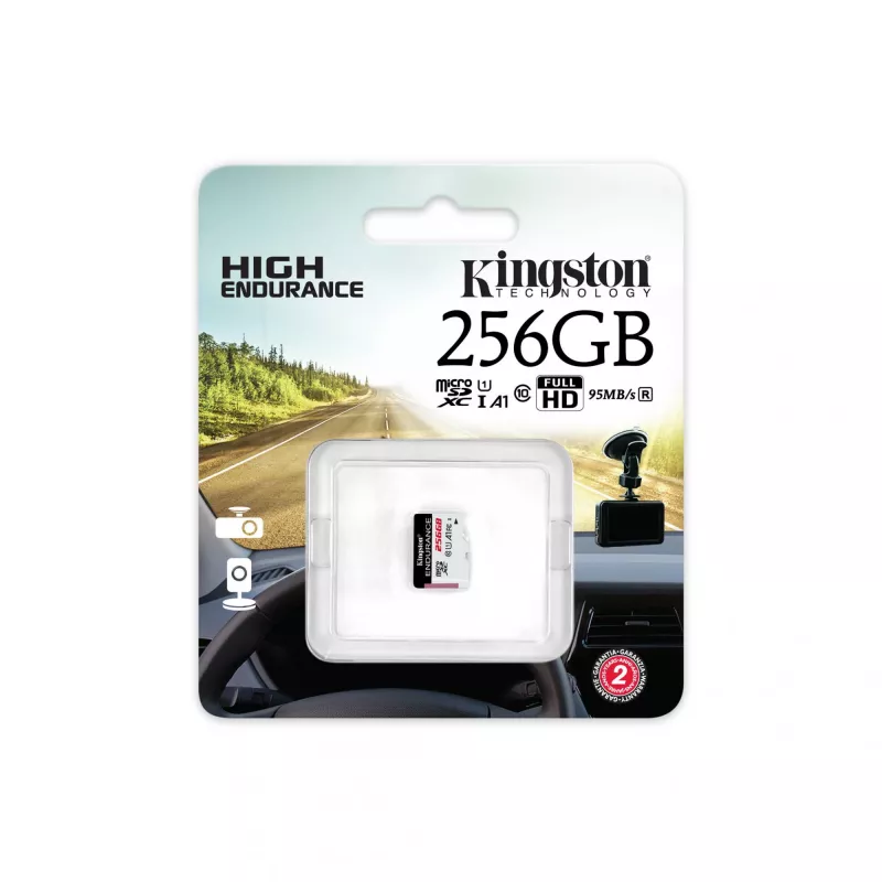 Kingston Technology SDCE/256GB scheda di memoria MicroSDXC UHS-I Class 10