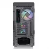 Thermaltake Ceres 500 TG ARGB case per PC Midi Tower, E-ATX, vetro temperato, 3 ventole ARGB da 140 mm anteriori, USB-C, nero