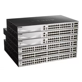 D-Link DGS-3130-30PS/E switch di rete Managed L3 Gigabit Ethernet (10/100/1000) Power over Ethernet (PoE) grigio