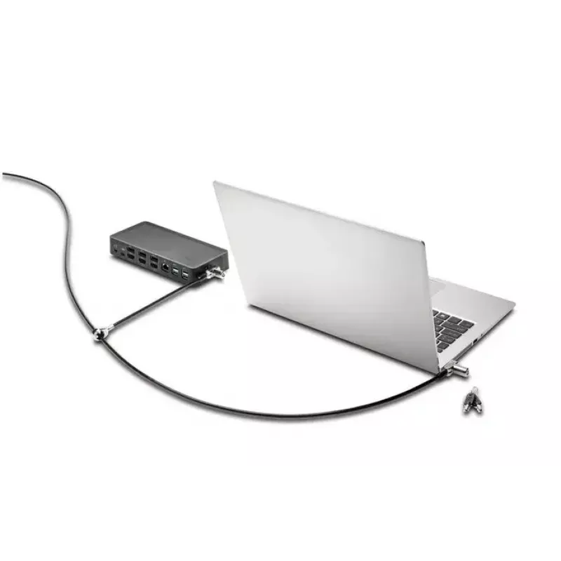 Kensington Universal 3-in-1 lucchetto a cavo con chiave con Twin Lockheads