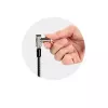 Kensington Universal 3-in-1 lucchetto a cavo con chiave con Twin Lockheads