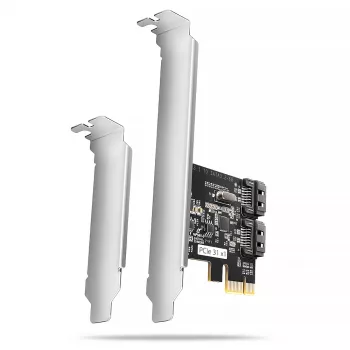 Adattatore SATA interno Axagon PCES-SJ2 PCIe 2 Gbit/s nero