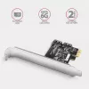 Adattatore SATA interno Axagon PCES-SJ2 PCIe 2 Gbit/s nero