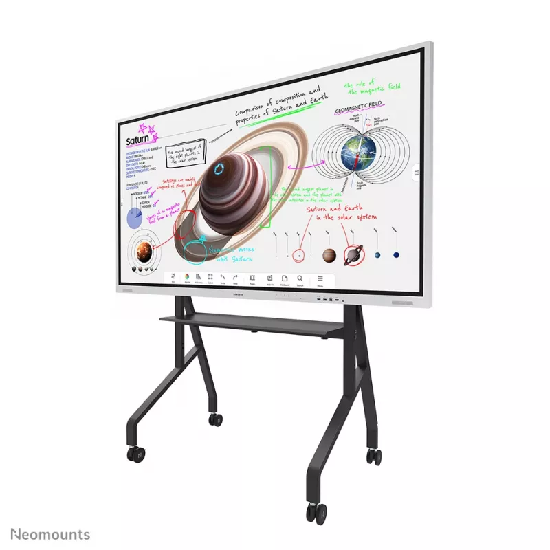 Carrello TV Neomounts FL50-525BL1 55-86 pollici - installazione rapida - TÜV