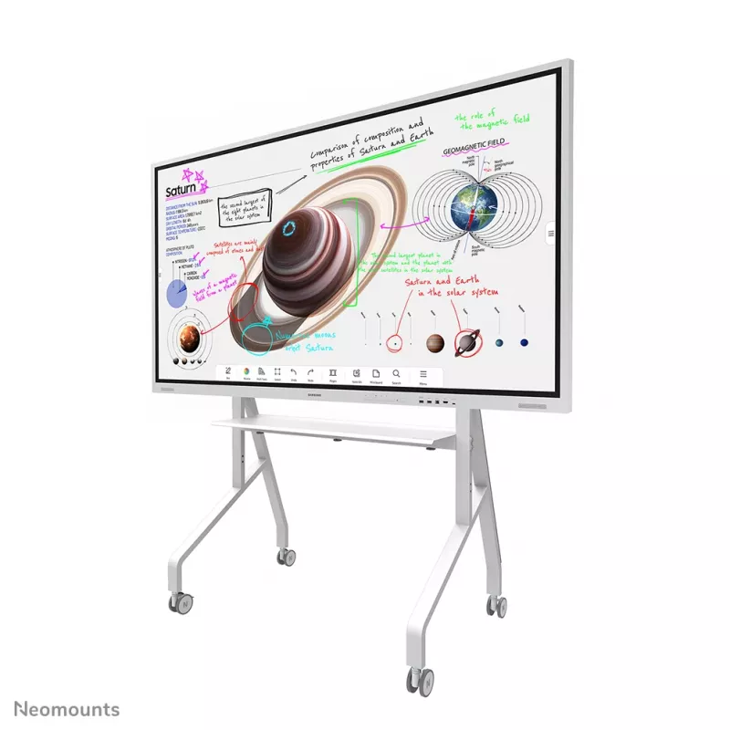 Carrello TV Neomounts FL50-525WH1 55-86 pollici - montaggio rapido - TÜV