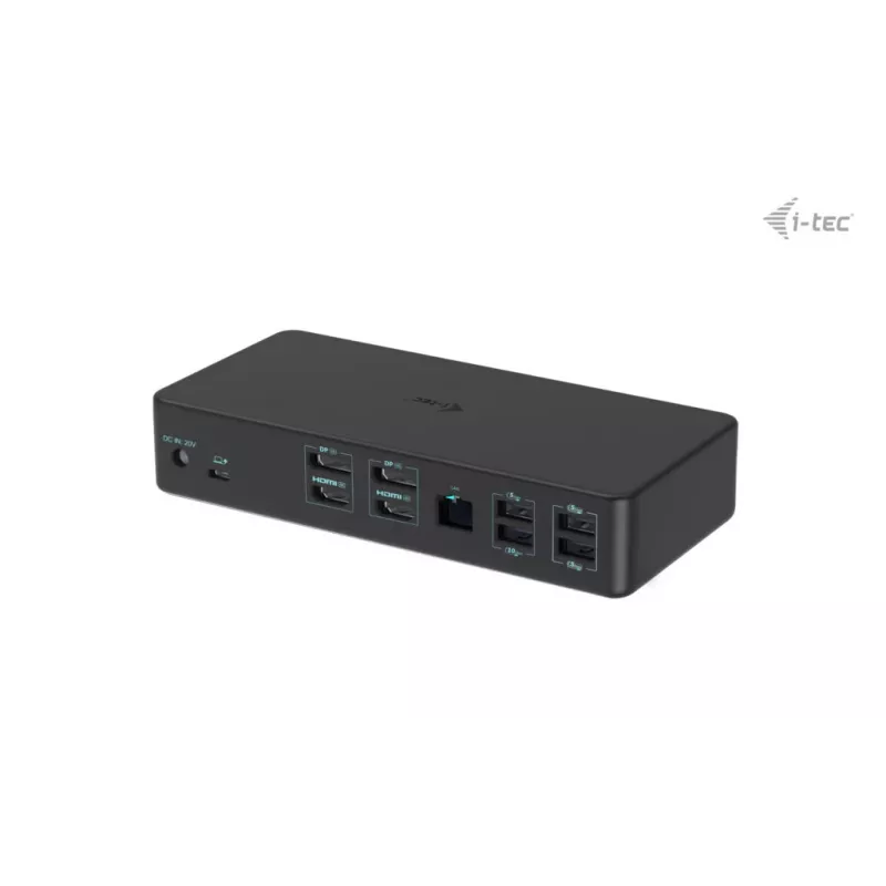 Docking station i-tec USB 3.0 / USB-C / Thunderbolt 3 Professional Dual 4K Display Generation 2 + Power Delivery 100W