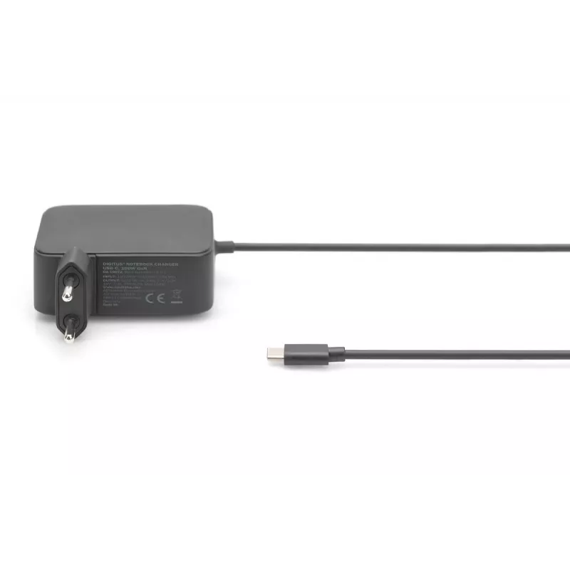 DIGITUS caricabatterie per notebook alimentatore USB-C 100W PD 3.0