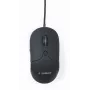 Gembird MUS-UL-02 mouse USB retroilluminato, 6 pulsanti, nero