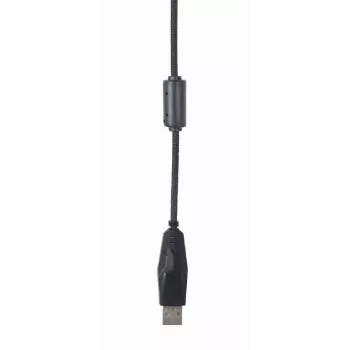 Mouse da gaming USB con filo GEMBIRD MUS-UL-02 — ambidestro, 2400 DPI, 6 tasti, nero