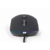 Gembird MUS-UL-02 mouse USB retroilluminato, 6 pulsanti, nero