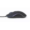 Gembird MUS-UL-02 mouse USB retroilluminato, 6 pulsanti, nero