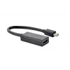 Cavo Mini DisplayPort a HDMI Gembird A-MDPM-HDMIF4K-01 0,15 m, 4K, nero