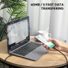 Cavo USB AUKEY CB-KCC102 1,8 m USB-C nero 0,48 Gbit/s