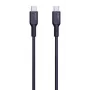 Cavo di ricarica USB AUKEY - 1x USB Type-C a 1x USB Type-C - PD 100W 5A - 1m nero (silicone)