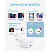 Caricabatterie Anker PowerPort III universale bianco AC ricarica rapida per interni