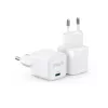 Caricabatterie Anker PowerPort III universale bianco AC ricarica rapida per interni