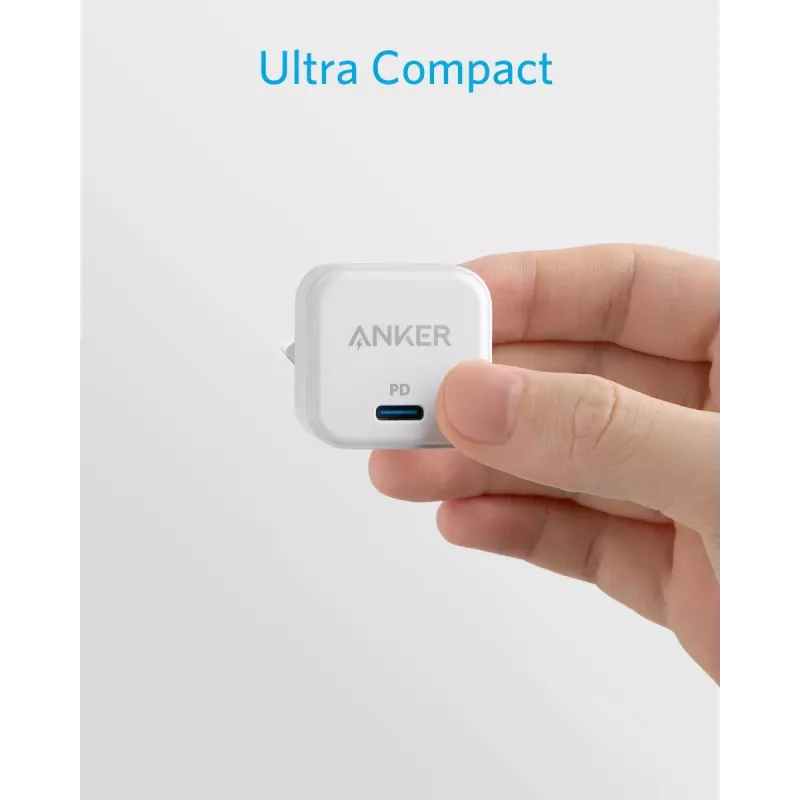 Caricabatterie Anker PowerPort III universale bianco AC ricarica rapida per interni