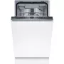 Lavastoviglie da incasso Bosch Serie 2 SPV2HMX42E 45 cm slim, 10 coperti, 46 dB, classe di efficienza energetica E